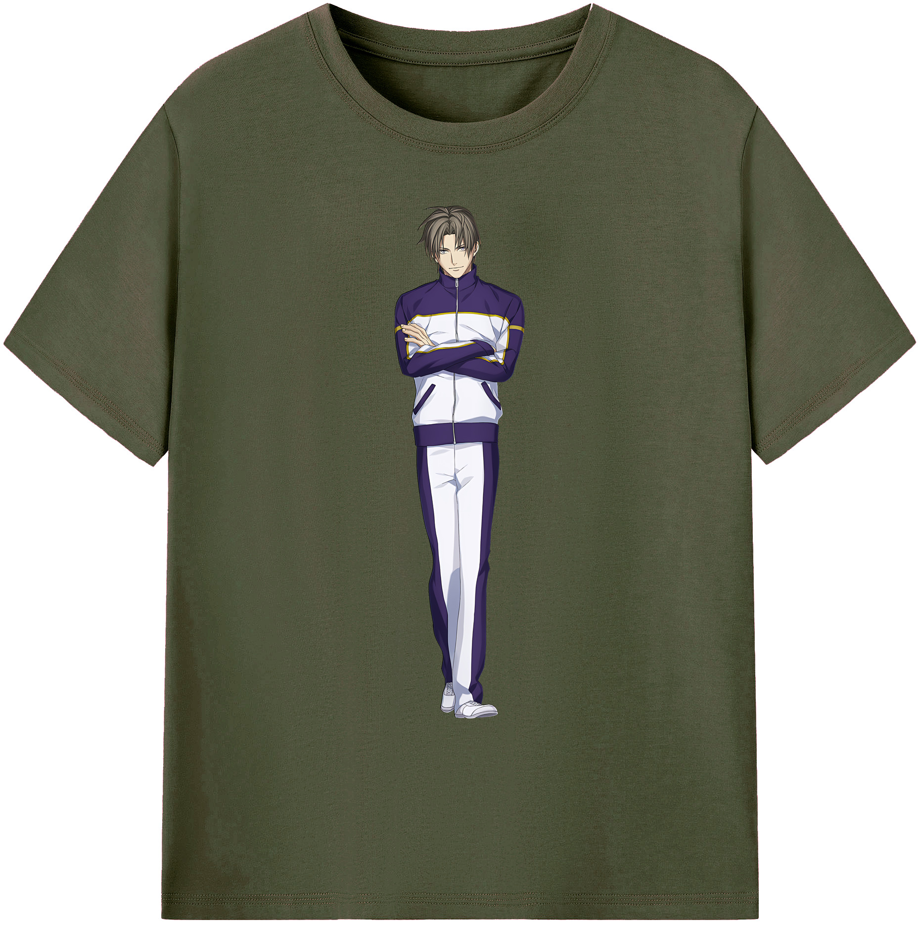 （画像用） 刀剣乱舞 Touken Ranbu 綿100％ メンズ半袖Tシャツ｜肌触りやわらか＆通気性